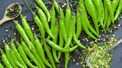VNR Fresh Chilly (Mirch) Hybrid Vegetable original Seed(100 per packet)