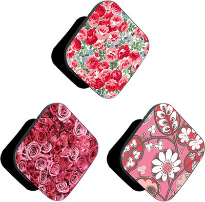 iCopertina PACK OF 3 Roses And Florals Mobile Holder