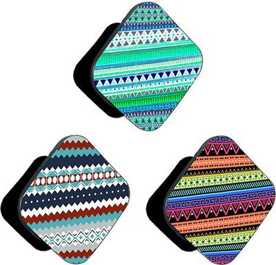 iCopertina PACK OF 3 Tribal Patterns Mobile Holder