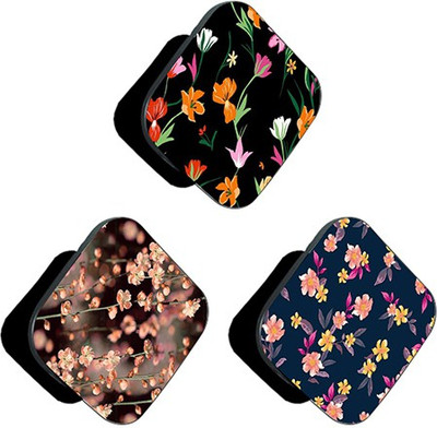 iCopertina PACK OF 3 Colorful Floral Small And Small Florals Mobile Holder