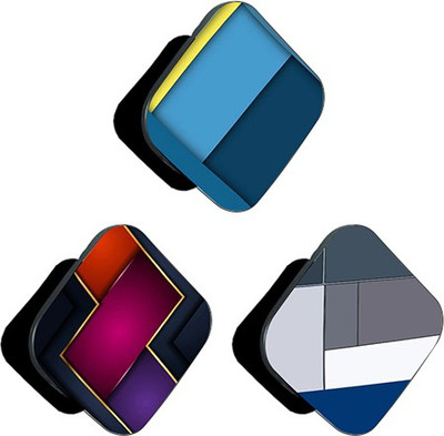 iCopertina PACK OF 3 3D Holograms Mobile Holder