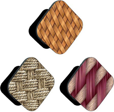 iCopertina PACK OF 3 Traditional Weave Patterns Mobile Holder