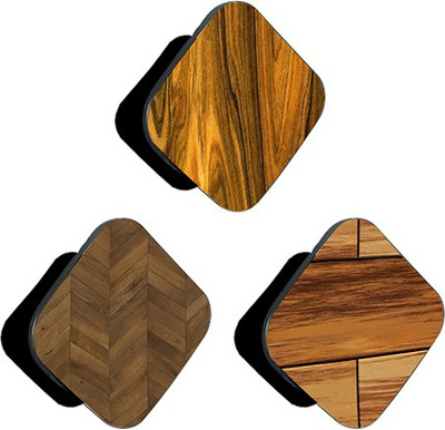iCopertina PACK OF 3 Wood Patterns Mobile Holder