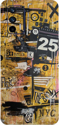 AsSkin Realme Gt, realme gt Mobile Skin(Ultra Multicolor Graffiti High Gloss Finish).)