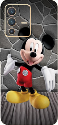 LAMHA Vivo V23 5G Mobile Skin(Ultra Super Micky Mouse Shape High Matte Finish.)