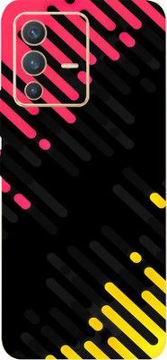 LAMHA Vivo V23 Mobile Skin(Ultra Super Abstract lines Skin With High Matte Finish.)