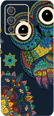 LAMHA Vivo V23 5G Mobile Skin(Ultra Super Baby Owl With High Matte Finish.)