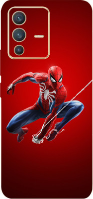 LAMHA Vivo V23 5G Mobile Skin(Ultra Super Spider Man Shape High Matte Finish.)
