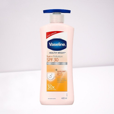 Vaseline SUN+POLLUSTION SPF-30 MULTI-VITAMIN UV BODY LOTION 1-SET(400 ml)