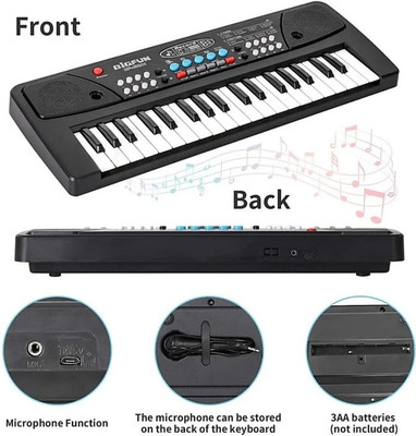 RIGHT SEARCH KEY PIANO KEYBOARD TOY FOR KIDS-4(Black, White)
