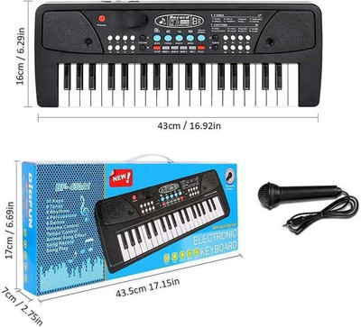 RIGHT SEARCH KEY PIANO KEYBOARD TOY FOR KIDS-20(Black, White)