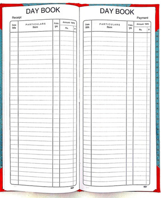R K SALES R K Day Book R K Day Book, No. 4, 200 Pages, Pack of 1 2-Part Hard Bound(1 Sets)