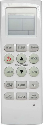 BhalTech 36 I Feel AC Compatible for  Lloyd AC Remote Controller(White)