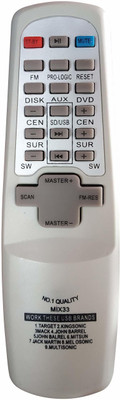 Ehop Comptable remote control for Home Theater Jack Martin Remote Controller(White)