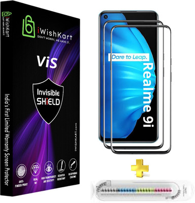 iWishKart Edge To Edge Screen Guard for Realme 9i(Pack of 2)