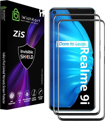 iWishKart Edge To Edge Screen Guard for Realme 9i(Pack of 2)