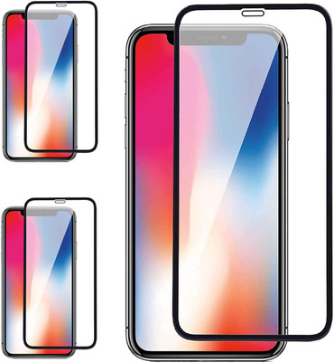 ISAAK Edge To Edge Tempered Glass for Apple iPhone X, Apple iPhone XS, iPhone 11 Pro(Pack of 3)