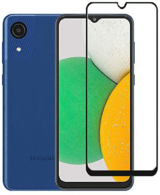 Bai and kaka Edge To Edge Tempered Glass for Samsung Galaxy A03 Core(Pack of 1)