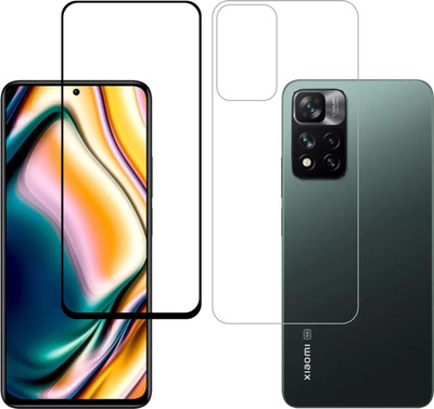 Vatsin Front and Back Tempered Glass for Xiaomi 11i(Pack of 2)
