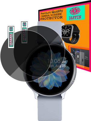 daffin Screen Guard for SAMSUNG Galaxy Watch Active 2 (44 mm)(Pack of 2)