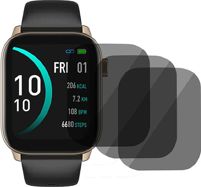 XAZE Screen Guard for Gionee STYLFIT 5 Pro Smartwatch screen guard(Pack of 3)