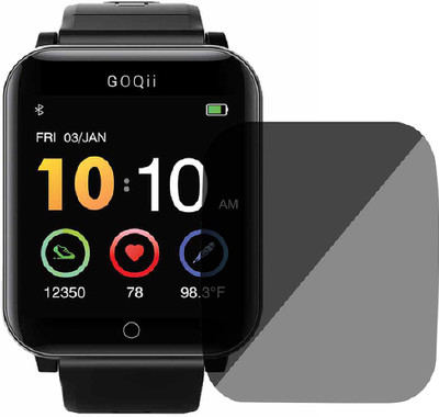 XAZE Screen Guard for GOQii smart vital Smartwatch Screen Guard(Pack of 1)