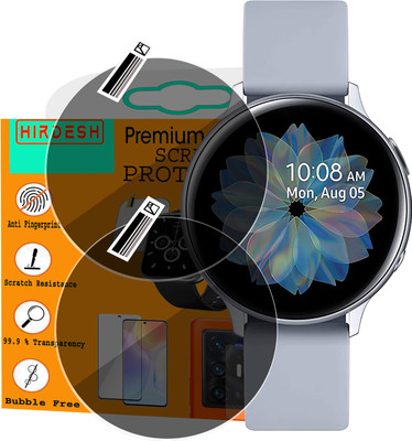 hirdesh Screen Guard for SAMSUNG GALAXY WATCH ACTIVE 2 (44 MM)(Pack of 2)
