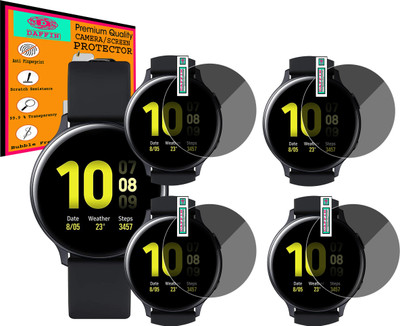 daffin Screen Guard for SAMSUNG Galaxy Watch Active 2 (44 mm)(Pack of 4)