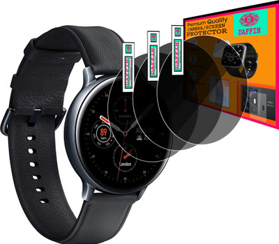 daffin Screen Guard for SAMSUNG Galaxy Watch Active 2 (44 mm)(Pack of 3)