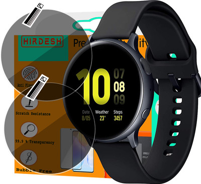hirdesh Screen Guard for SAMSUNG GALAXY WATCH ACTIVE 2 (44 MM)(Pack of 2)
