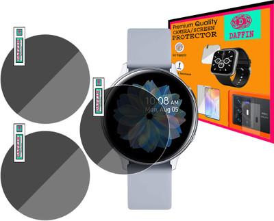 daffin Screen Guard for SAMSUNG Galaxy Watch Active 2 (44 mm)(Pack of 3)