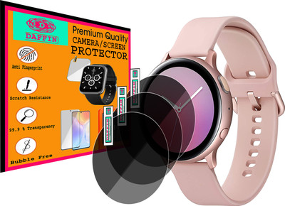 daffin Screen Guard for SAMSUNG Galaxy Watch Active 2 (44 mm)(Pack of 3)