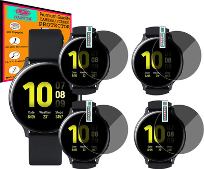daffin Screen Guard for SAMSUNG Galaxy Watch Active 2 (44 mm)(Pack of 4)