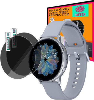 daffin Screen Guard for SAMSUNG Galaxy Watch Active 2 (44 mm)(Pack of 2)
