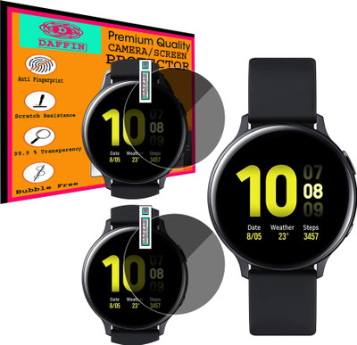 daffin Screen Guard for SAMSUNG Galaxy Watch Active 2 (44 mm)(Pack of 2)