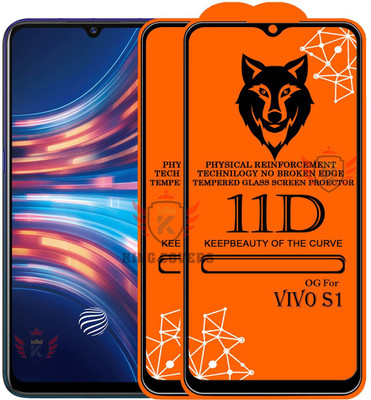 Express Buy Tempered Glass Guard for VIVO-S1 Edge to Edge Tempered Glass(Pack of 2)