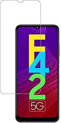 Donald Edge To Edge Tempered Glass for Samsung Galaxy F42 5G(Pack of 1)