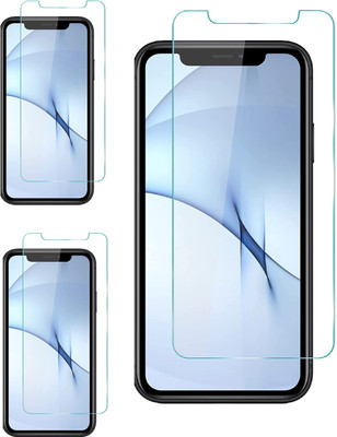 ISAAK Tempered Glass Guard for Apple iPhone X, Apple iPhone XS, Apple iPhone 11 Pro(Pack of 3)