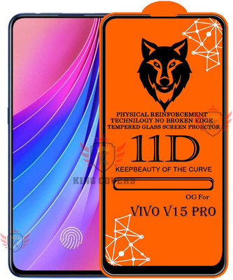 KING COVERS Tempered Glass Guard for VIVO-V15 PRO Edge to Edge Tempered Glass(Pack of 1)