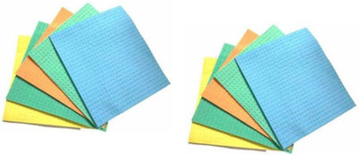 PVA Super Absorbent Dish Rag Cleaning Sponge Wipe Sponge Mop(Multicolor)