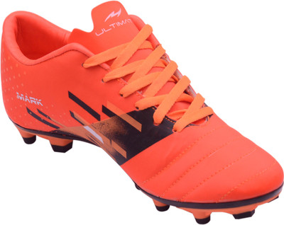 Axpro Axpro Mark Synthetic Orange Studs Football Shoes Football Shoes For Men(Orange , 10)
