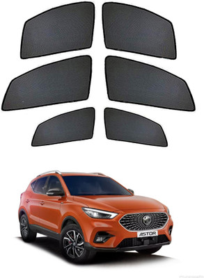 PEEPS STORE Side Window Sun Shade For MG Astor(Black)