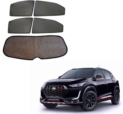 KOZDIKO Side Window Sun Shade For Nissan Magnite(Black)