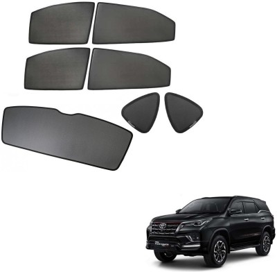 KOZDIKO Side Window, Rear Window Sun Shade For Toyota Fortuner(Black)