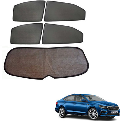 KOZDIKO Side Window Sun Shade For Skoda(Black)