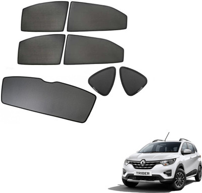 KOZDIKO Side Window Sun Shade For Renault Triber(Black)