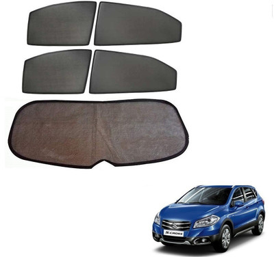 KOZDIKO Side Window Sun Shade For Maruti Suzuki S-Cross(Black)