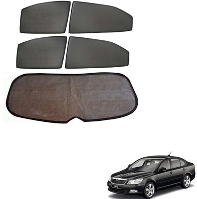 KOZDIKO Side Window Sun Shade For Skoda Laura(Black)