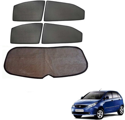 KOZDIKO Side Window Sun Shade For Tata Indica Vista(Black)