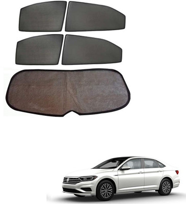 KOZDIKO Side Window, Rear Window Sun Shade For Volkswagen Jetta(Black)